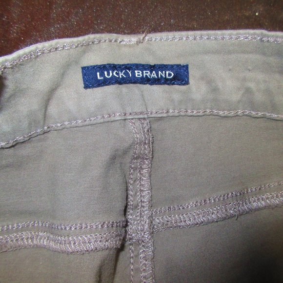 Lucky Brand Straight Slate Gray Pants 30x32 Mens - Picture 4 of 9
